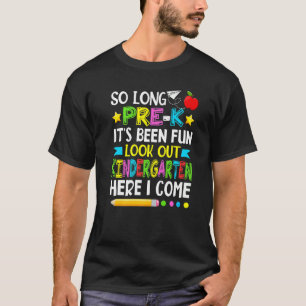 Camiseta Pré-K É Divertido Olhar o Professor do Jardim de I