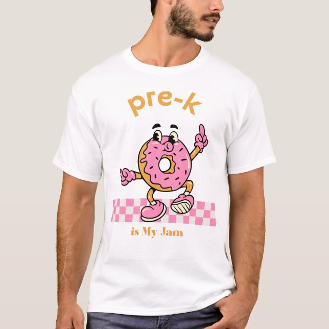 Camiseta Pre-K é Minha Paixão – Presente Divertido (Frente)