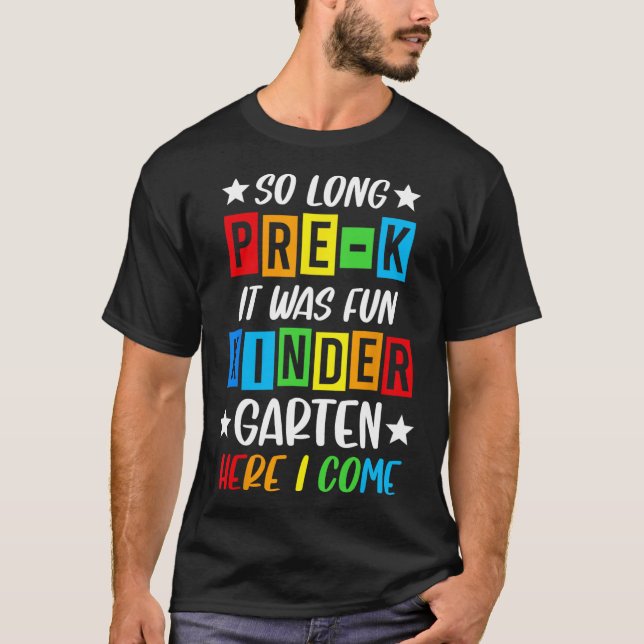 Camiseta Pré-k Formando 2025 Graduação pré-escolar 2025 Tão (Frente)