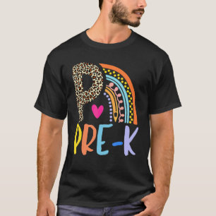 Camiseta Pré K Meninas Meninos Professor Equipe Kinder Esqu