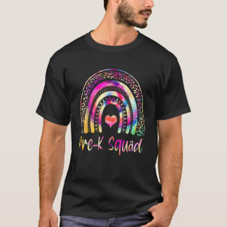 Camiseta Pré K Tie Dye Team Pré K Squad Primeiro Dia Da Esc