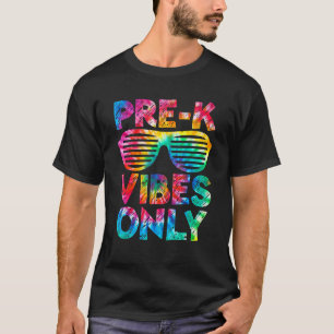 Camiseta Pré-K Vibes Apenas Volta À Escola