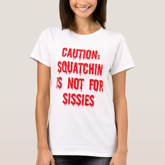 Camiseta Precaução ao Quadrado (Frente)