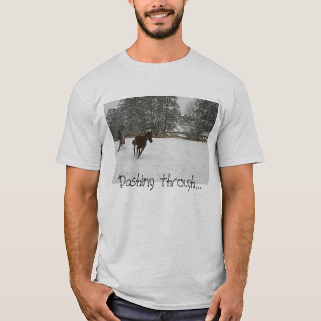 Camiseta Precipitação através… (Frente)