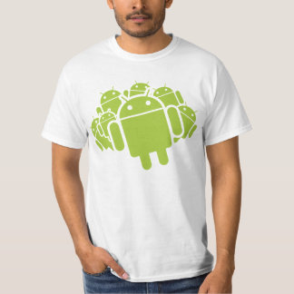 Camiseta Precipitação do Android