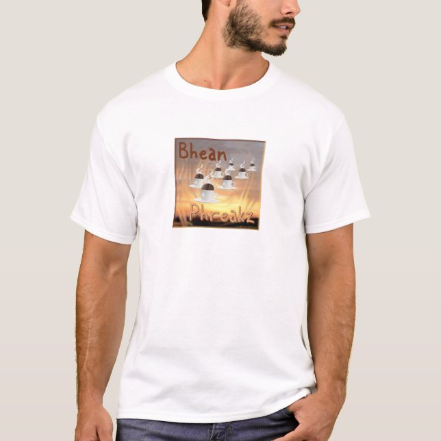 Camiseta Precipitação do café da manhã (Frente)