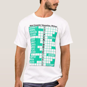 Camiseta Precipitação elementar da palavra