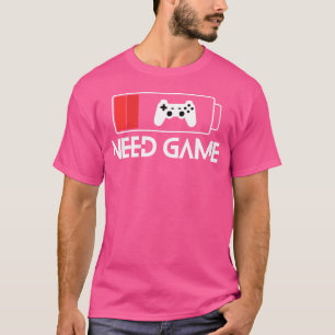 Camiseta Precisa de Jogo Design de Jogos Limpo Simples garo