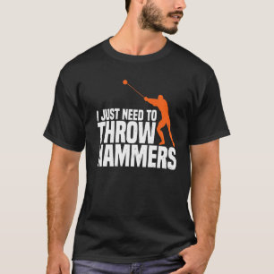 Camiseta Precisa De Lançador De Martelo Lançamento De Marte