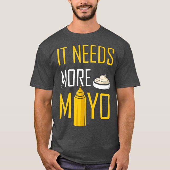Camiseta Precisa De Mais Condições De Maio CHURRASCO Mayonn (Frente)