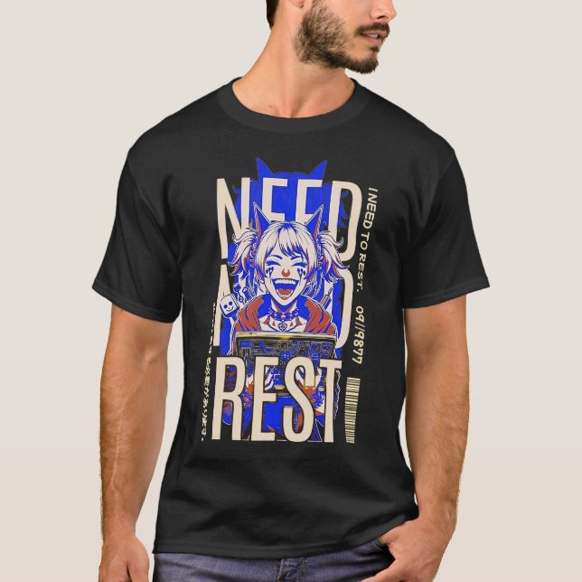 Camiseta precisa de mais repouso (Frente)