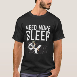 Camiseta Precisa De Mais Urso De Panda Com Pó