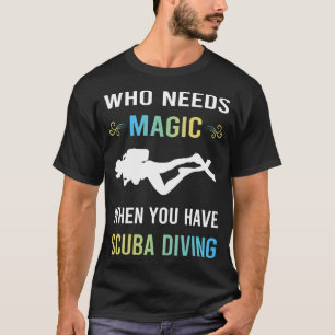 Camiseta Precisa de mergulhador magico