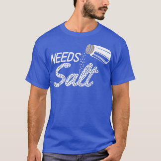 Camiseta Precisa de Sal Cozinhar de Gangster Culinário Mest