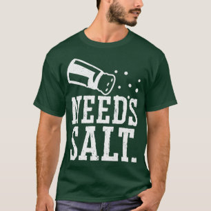 Camiseta Precisa de Sal Cozinhar de Gangster Culinário Mest