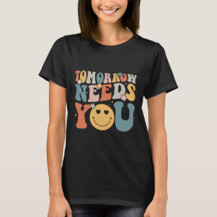 Camiseta Precisa De Sensibilização Para A Saúde Mental Groo
