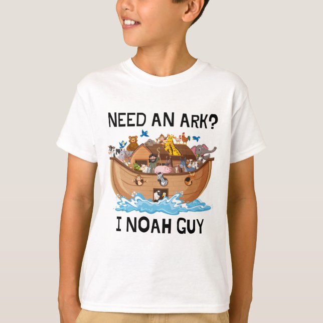 Camiseta Precisa de uma Arca? I Noah Cara (Frente)