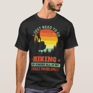 Camiseta Precisa ir caminhando Hiker ao ar livre
