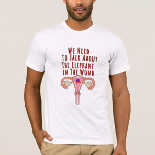 Camiseta Precisamos conversar sobre o elefante na Womb