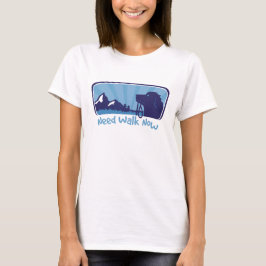 Camiseta preciso caminhar agora