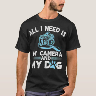 Camiseta Preciso da minha câmera e fotógrafos engraçados do