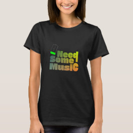 Camiseta Preciso de alguma música