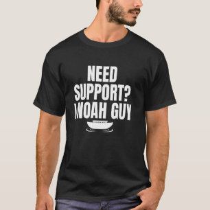 Camiseta Preciso De Apoio À Igreja De Deacon Noah Cara