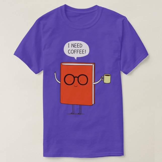 Camiseta Preciso de café1 (Frente do Design)