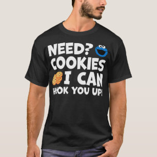 Camiseta Preciso De Cookies Que Eu Posso Te Enfiar Em Pasta