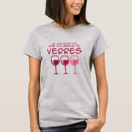 Camiseta Preciso de copos