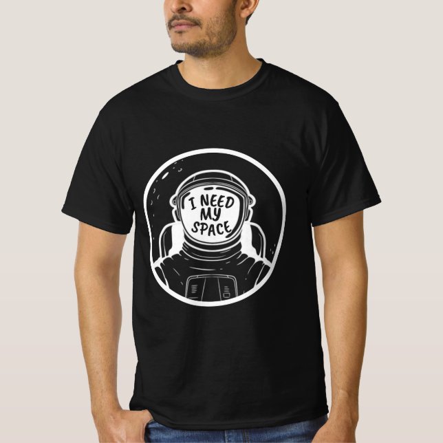 CAMISETA PRECISO DE ESPAÇO (Frente)