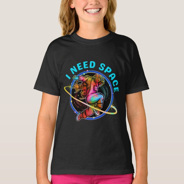 CAMISETA PRECISO DE ESPAÇO (Frente)