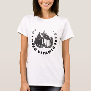 Camiseta Preciso De Esqui De Vitamina