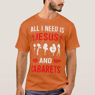 Camiseta Preciso De Jesus E Cabarés