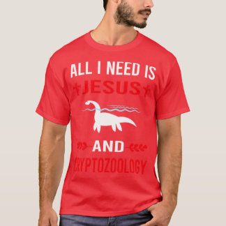 Camiseta Preciso De Jesus E Criptozoologia Criptid Criptid