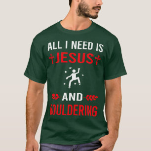 Camiseta Preciso De Jesus E De Pedras A Escalar