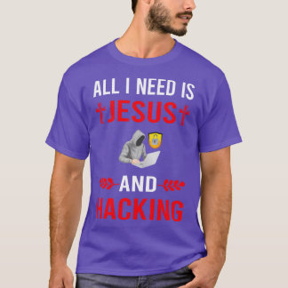 Camiseta Preciso De Jesus E Hacker Hacker Hacker