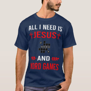 Camiseta Preciso De Jesus E Jogos De Palavras