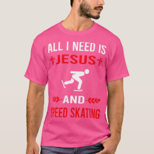 Camiseta Preciso De Jesus E Patinador De Skate De Patinação