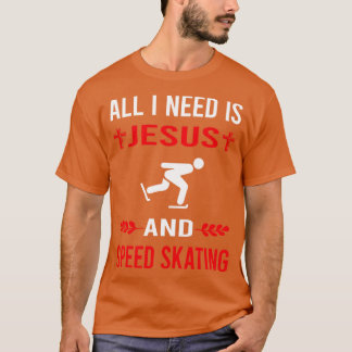 Camiseta Preciso De Jesus E Patinador De Skate De Patinação