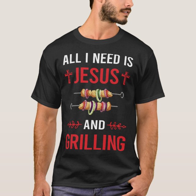 Camiseta Preciso de Jesus Griling (Frente)