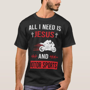 Camiseta Preciso de Jesus Motor Esportes