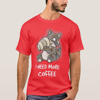 Camiseta Preciso De Mais Café Na Minha Cafeteira Engraçada