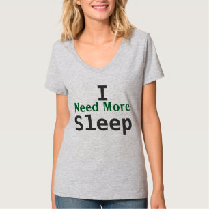 Camiseta "Preciso De Mais Sono"