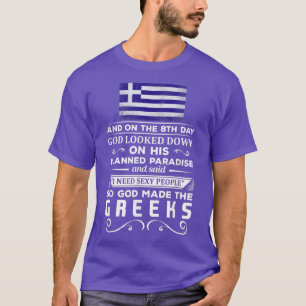 Camiseta Preciso de Pessoas Sey Deus fez os gregos