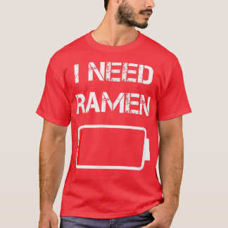 Camiseta Preciso de Rmen Japan Anime Noodle Engraçado amor