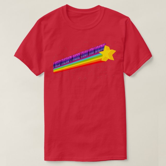 Camiseta Preciso De Terapia Mais Do Que Você Sabe (Frente do Design)