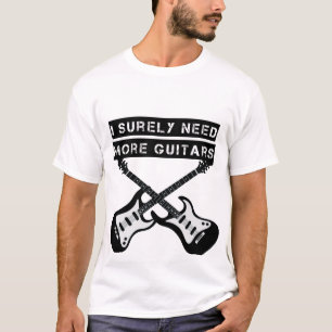 Camiseta Preciso de todas essas guitarras