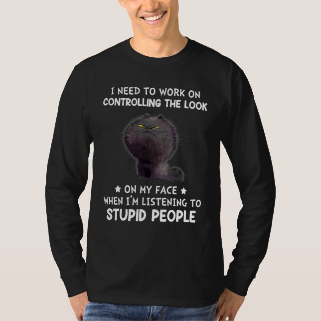Camiseta Preciso De Trabalhar Para Controlar A Vista Na Min (Frente)