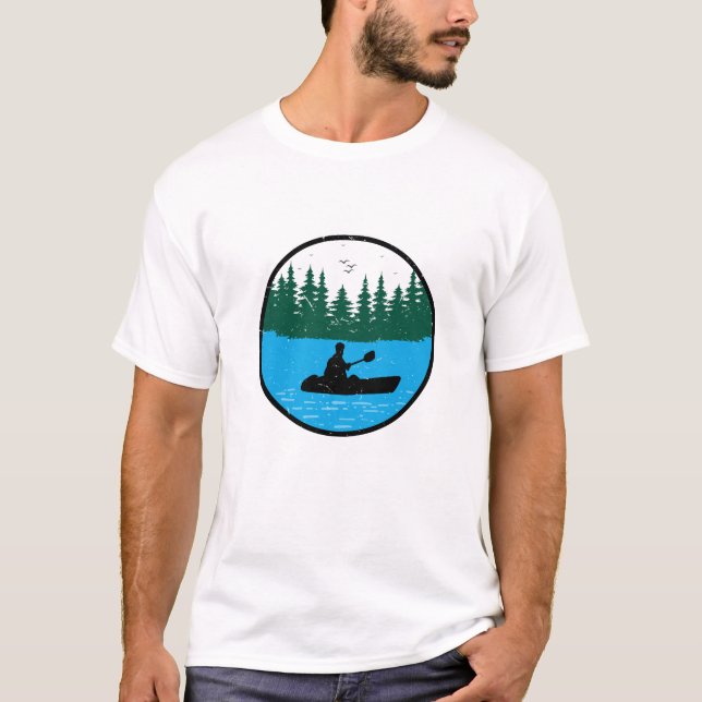 Camiseta Preciso De Um Bom Kayaking Kayaker (Frente)
